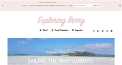 Desktop Screenshot of exploringberry.com